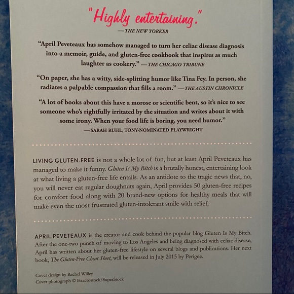 Gluten is My B**ch Book By April Peveteaux - Picture 2 of 3